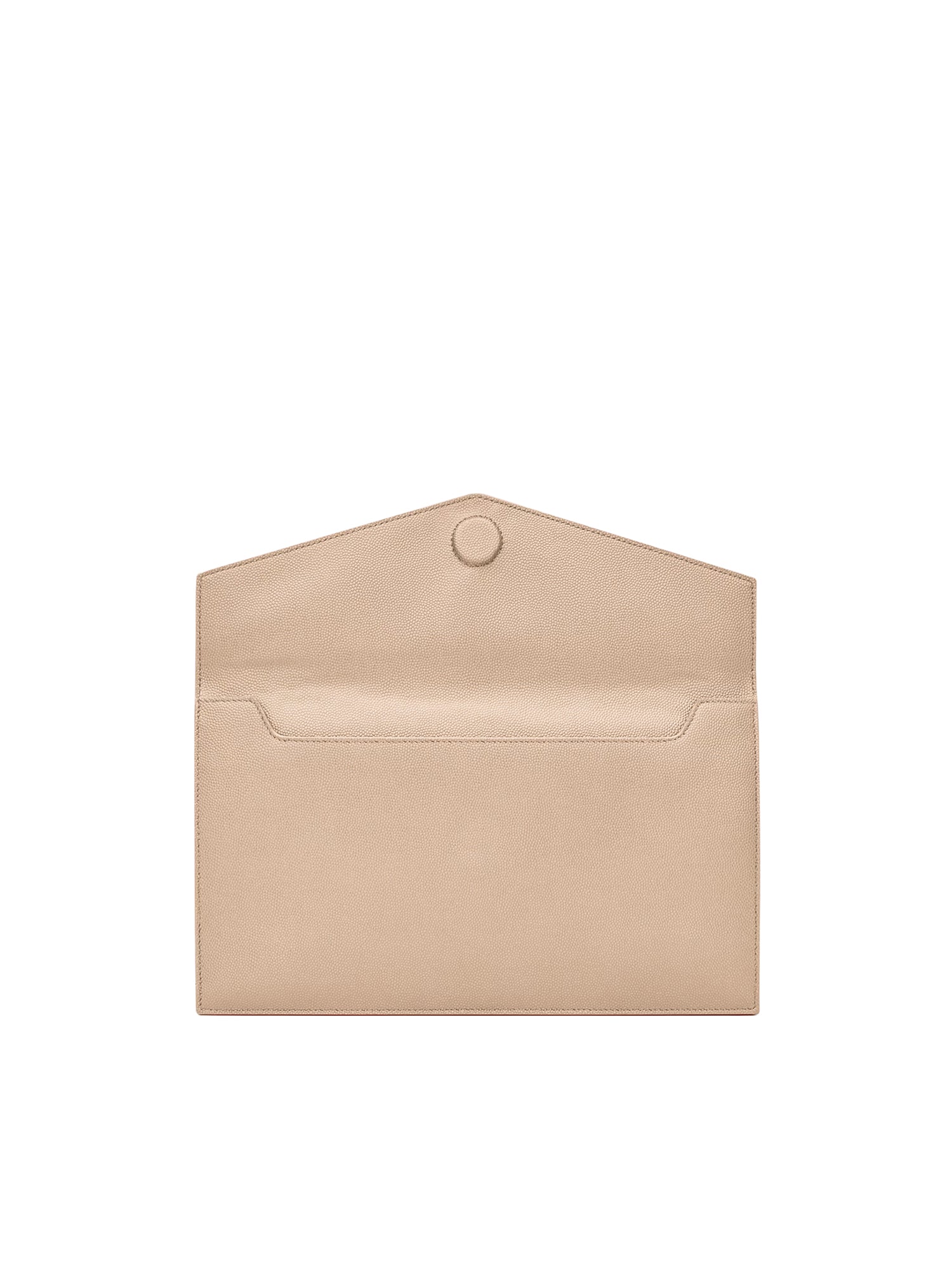 Pochette Uptown in pelle goffrata grain de poudre<BR/> 565739 1GF0J2721 SAINT LAURENT 