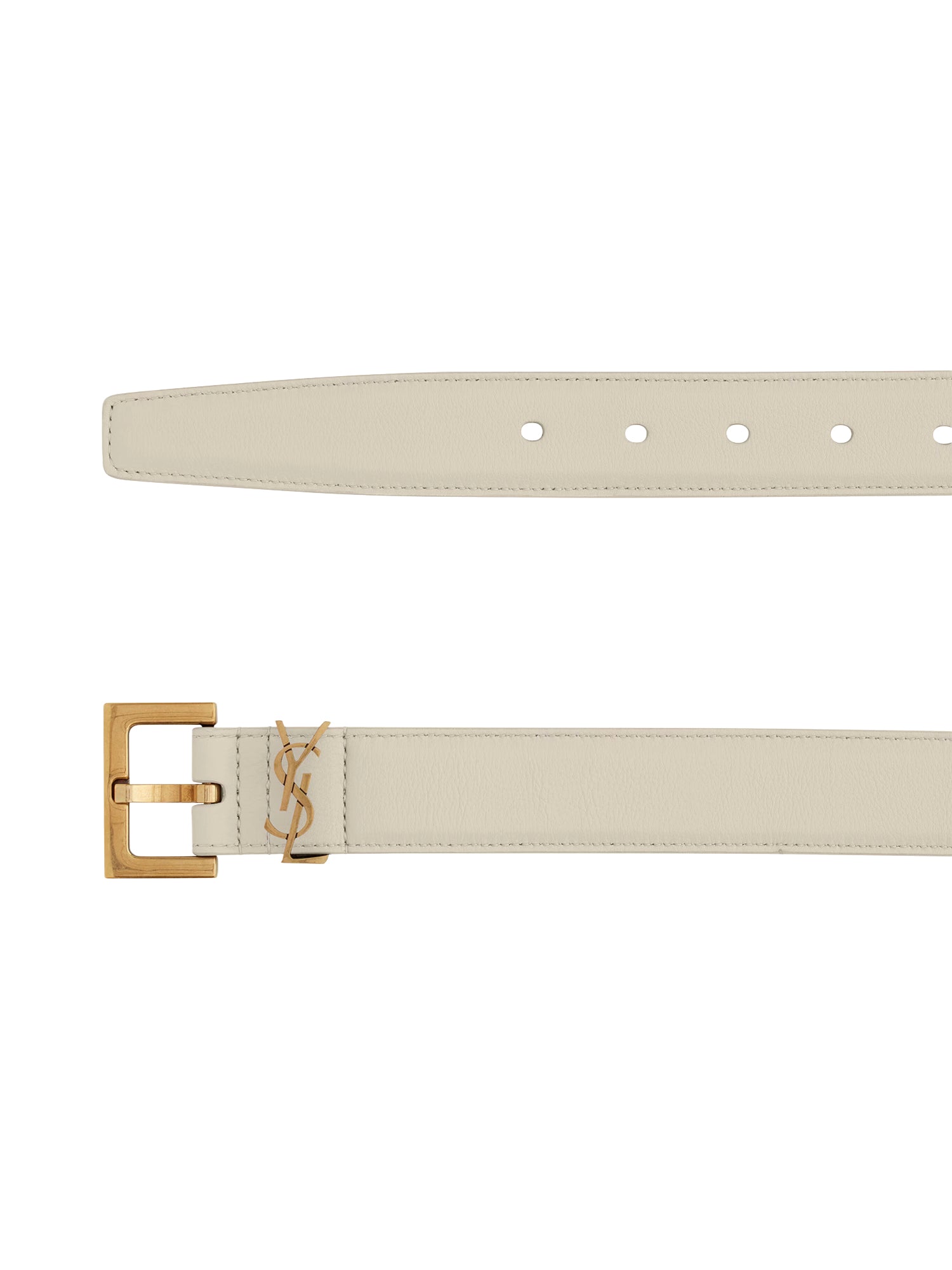 Cintura cassandre in pelle lucida 634437 BOO0W9207 SAINT LAURENT 