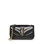 Borsa Loulou mini in pelle di agnello 821749 AAEAX1000 SAINT LAURENT 