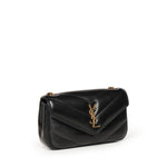 Borsa Loulou mini in pelle di agnello 821749 AAEAX1000 SAINT LAURENT 
