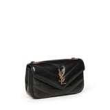Borsa Loulou mini in pelle di agnello 821749 AAEAX1000 SAINT LAURENT 