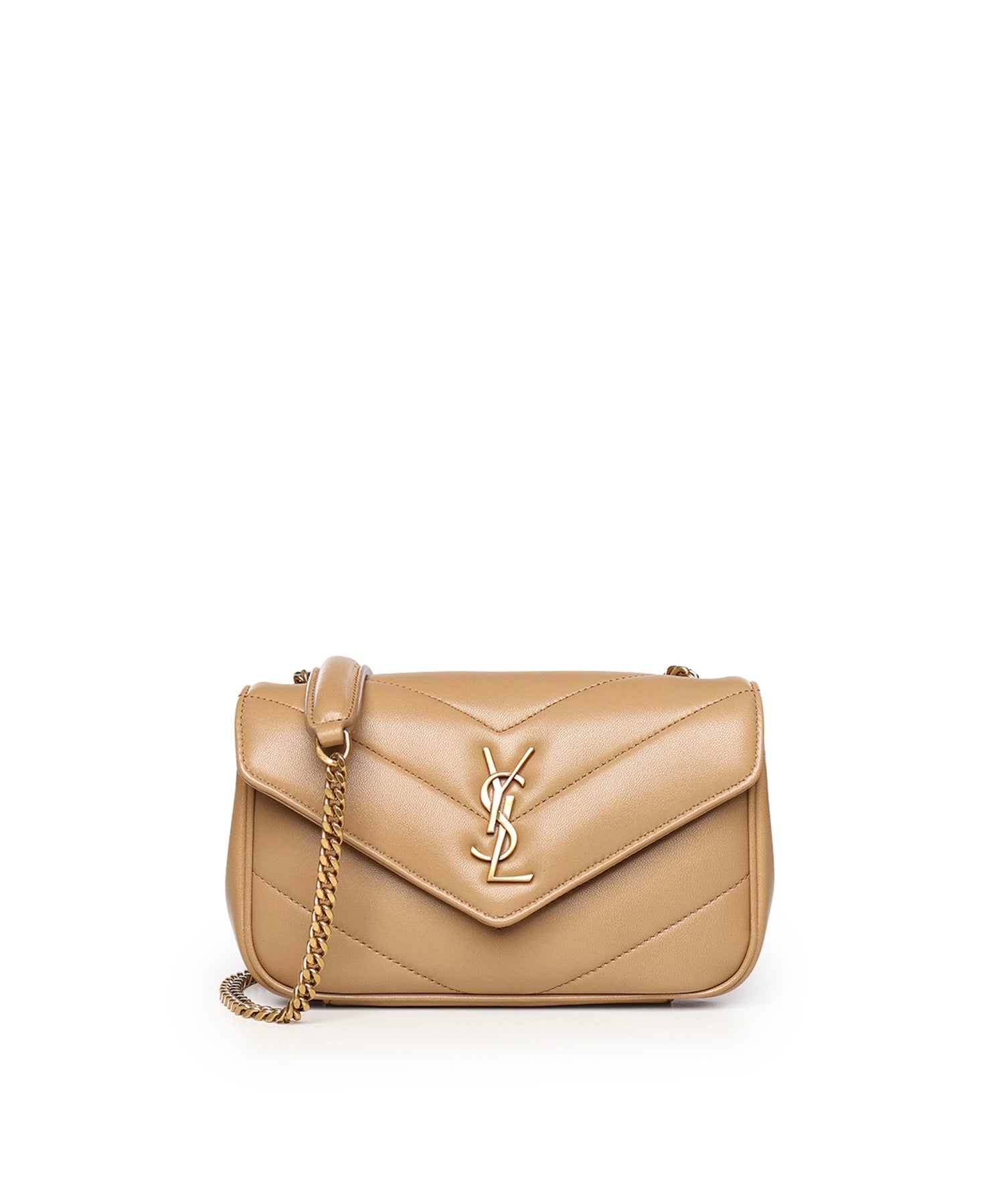 Borsa Loulou mini in pelle di agnello 821749 AAEAX2357 SAINT LAURENT 