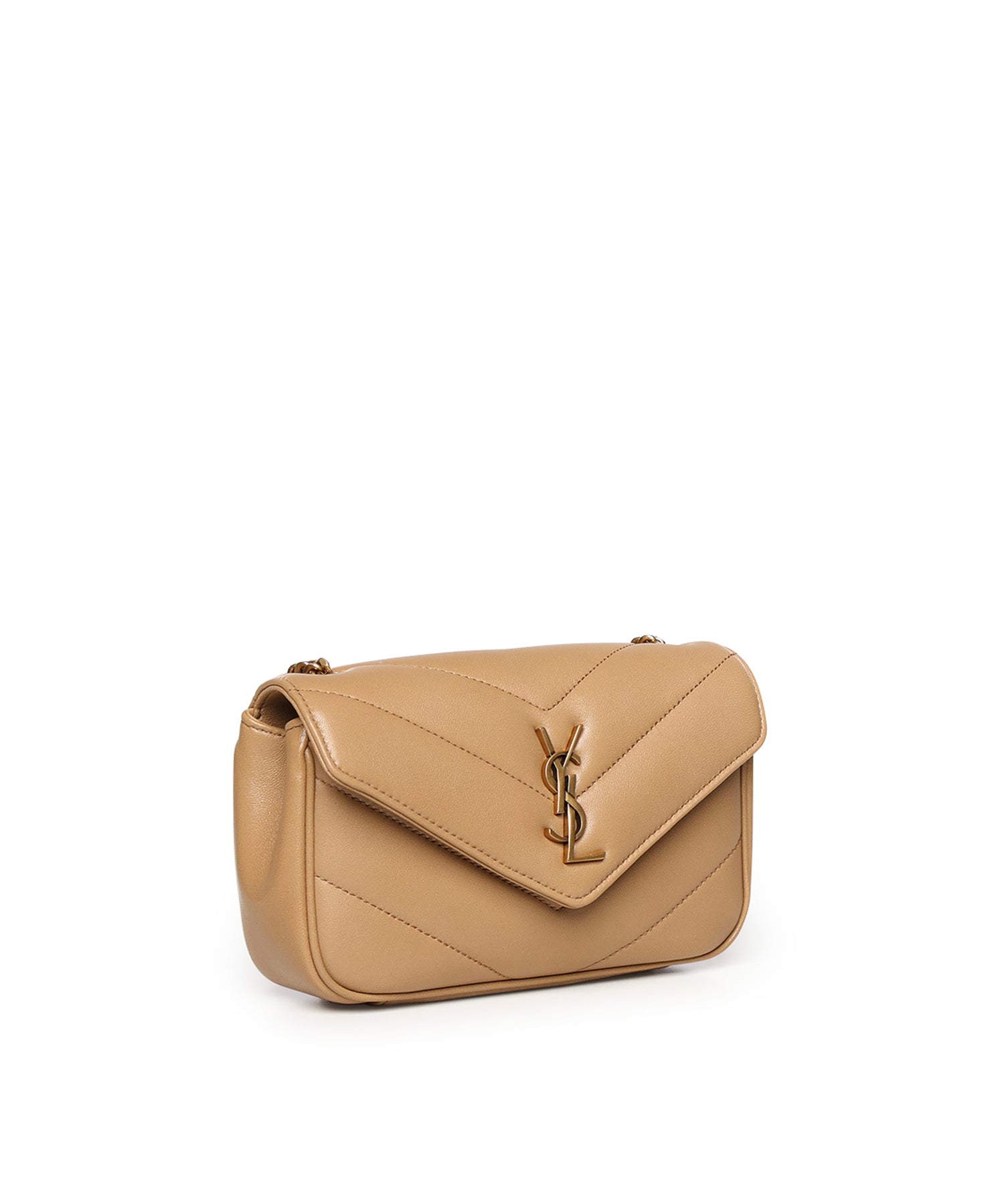 Borsa Loulou mini in pelle di agnello 821749 AAEAX2357 SAINT LAURENT 