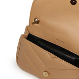 Borsa Loulou mini in pelle di agnello 821749 AAEAX2357 SAINT LAURENT 