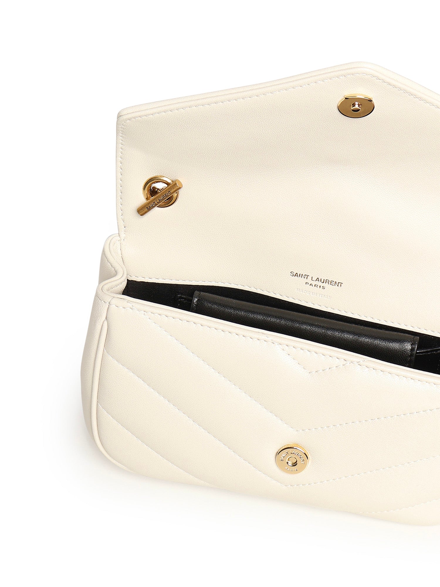 Borsa Loulou mini in pelle di agnello 821749 AAEAX9207 SAINT LAURENT 