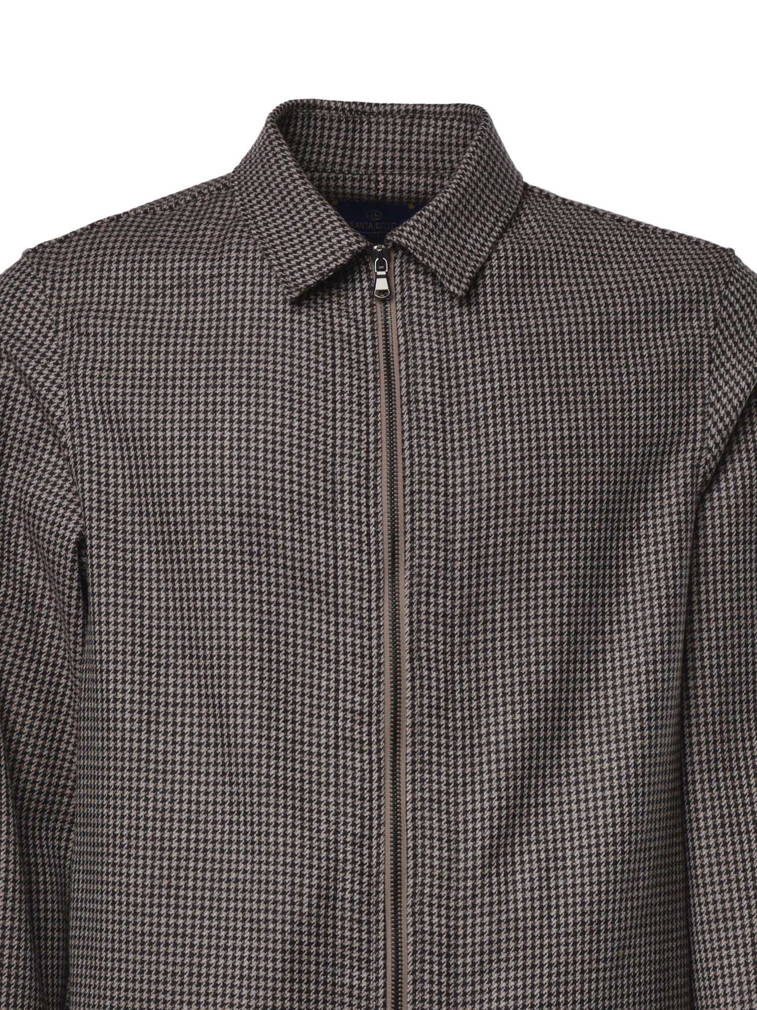 Overshirt in misto lana 5147N 57F SANTANIELLO 