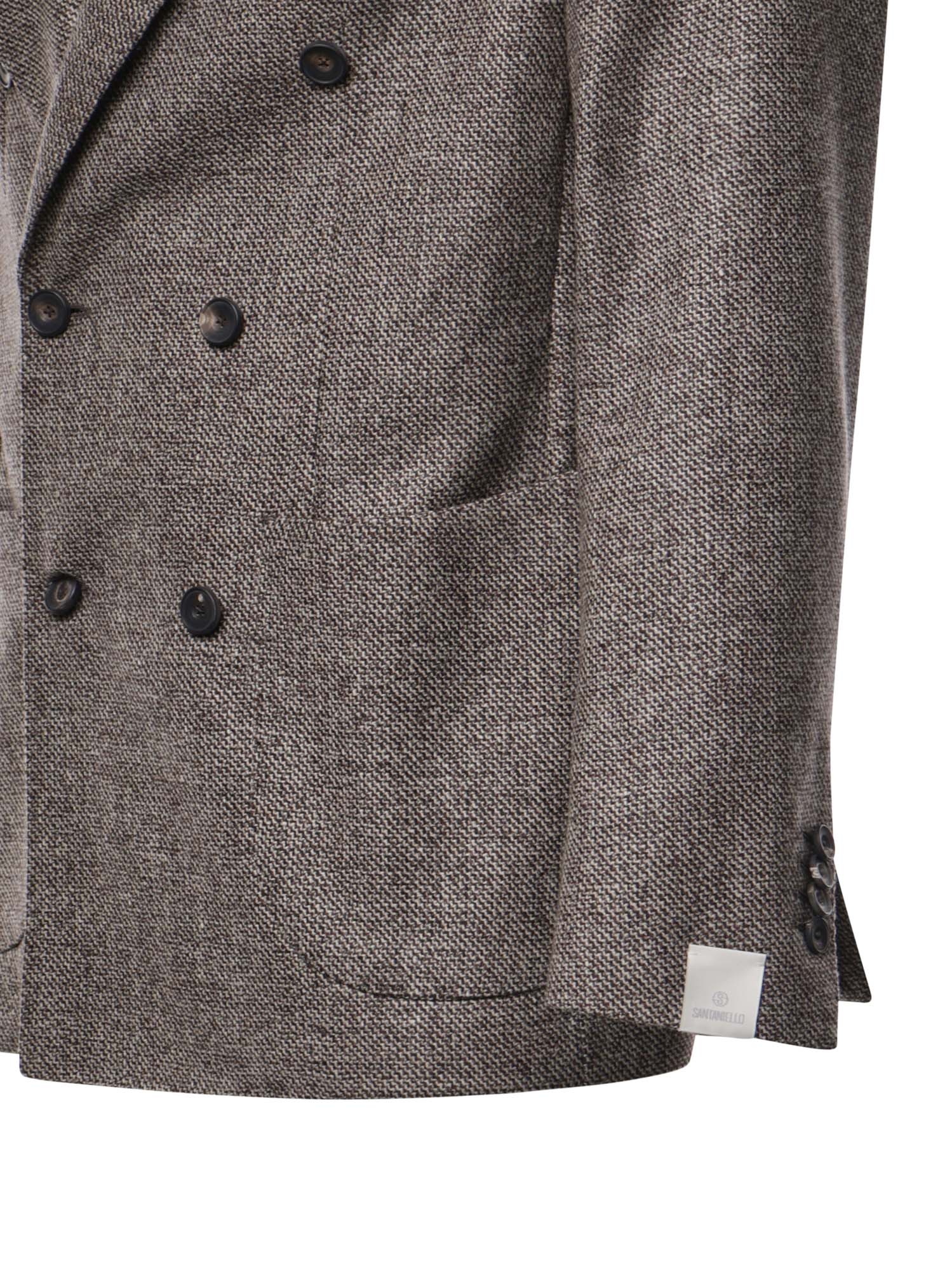 Blazer doppiopetto in misto lana 5149M 55M SANTANIELLO 