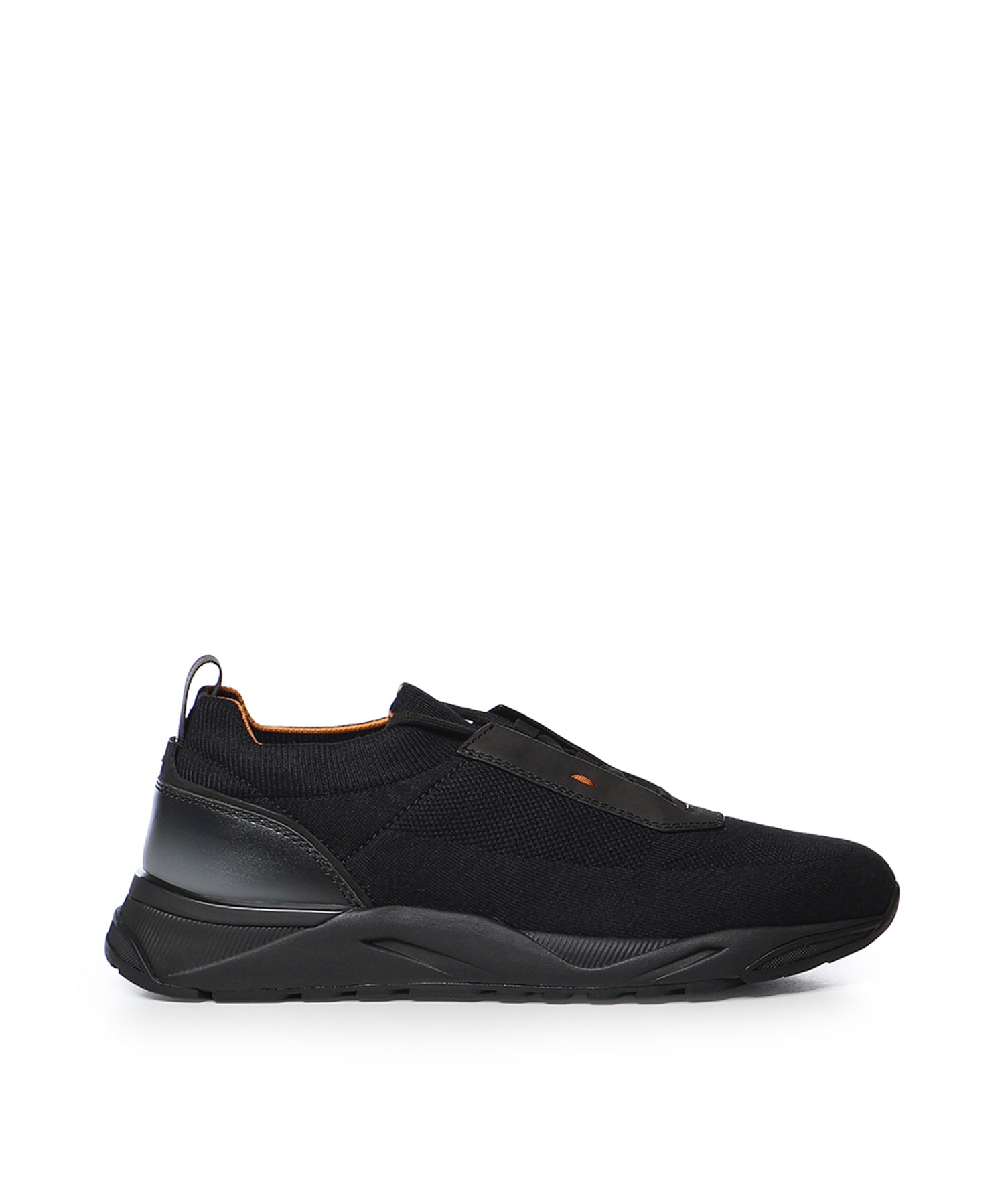 Sneaker in tessuto stretch MBI021601NERN H0DN01 SANTONI 