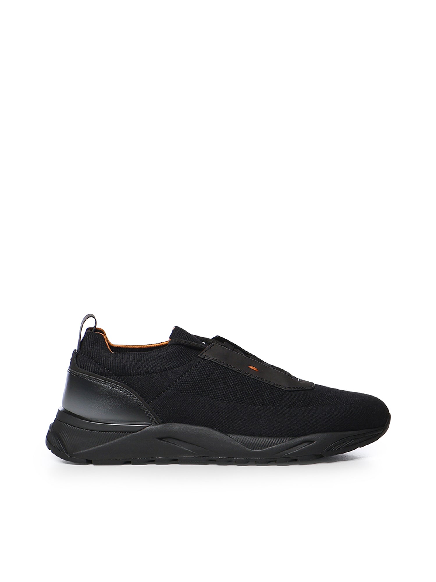 Sneaker in tessuto stretch MBI021601NERN H0DN01 SANTONI 
