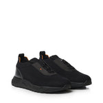 Sneaker in tessuto stretch MBI021601NERN H0DN01 SANTONI 