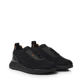 Sneaker in tessuto stretch MBI021601NERN H0DN01 SANTONI 