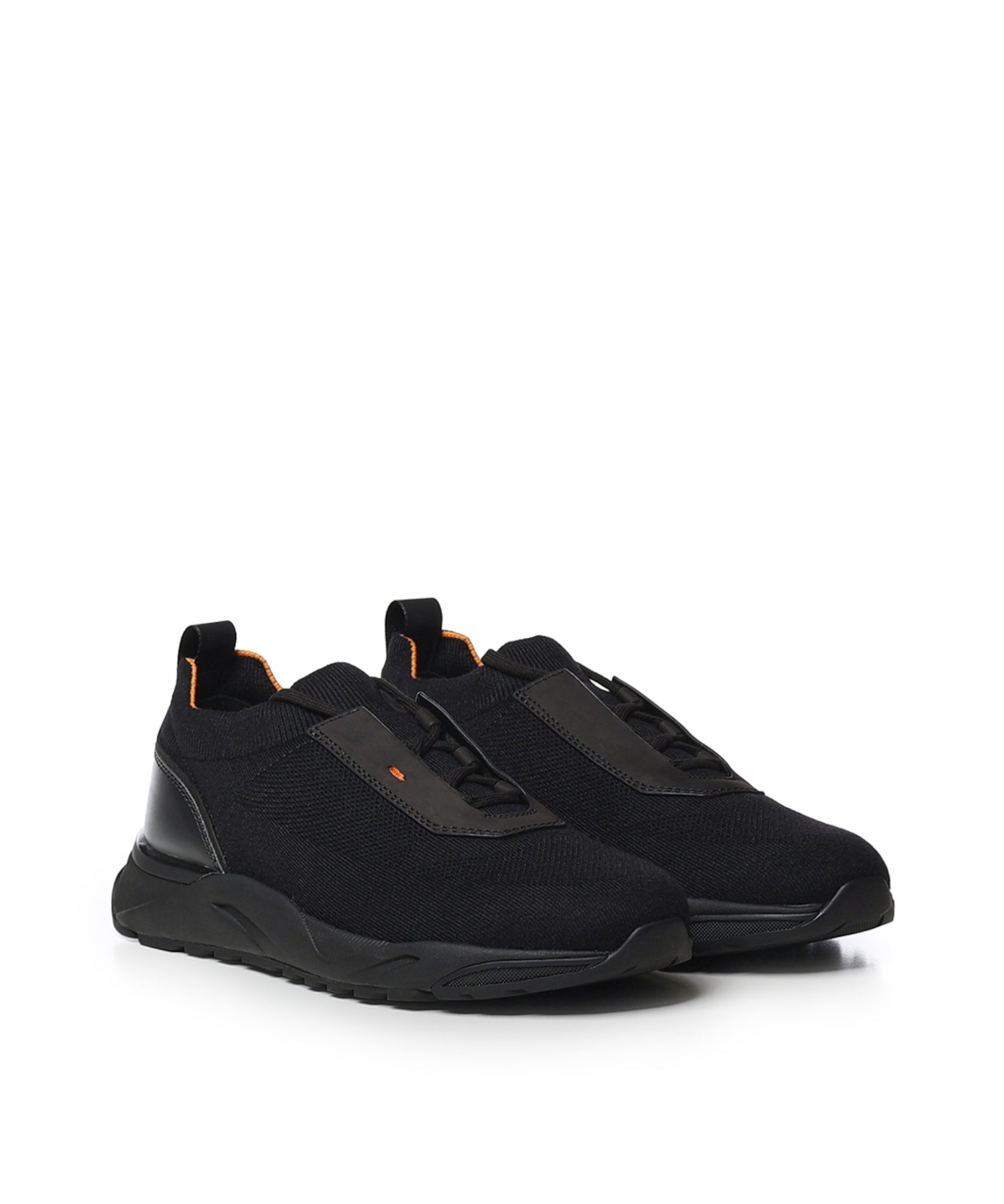 Sneaker in tessuto stretch MBI021601NERN H0DN01 SANTONI 