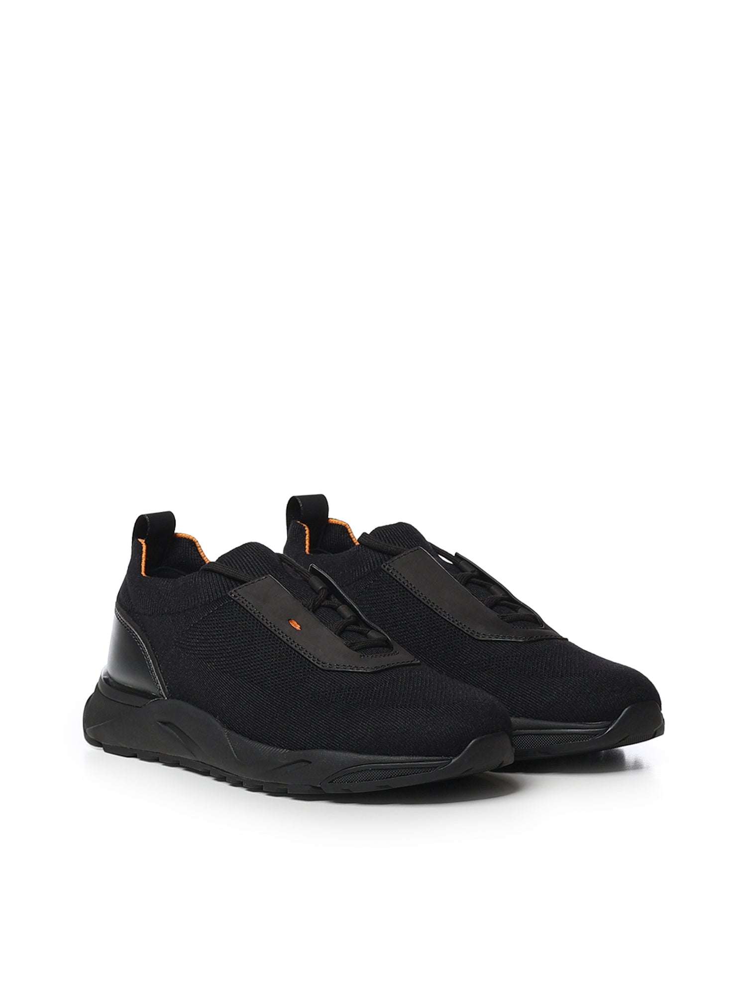 Sneaker in tessuto stretch MBI021601NERN H0DN01 SANTONI 