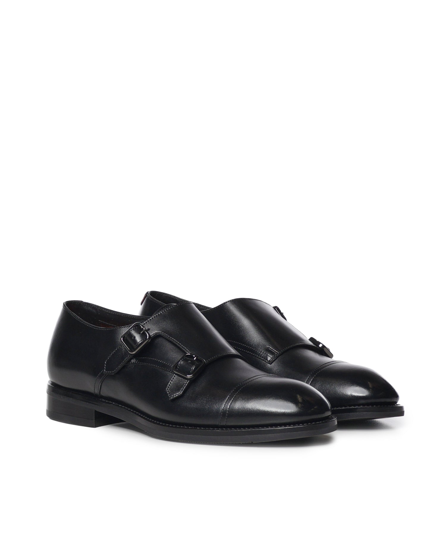 Mocassino con fibbia in pelle MCJS19402PI5H NTGN01 SANTONI 