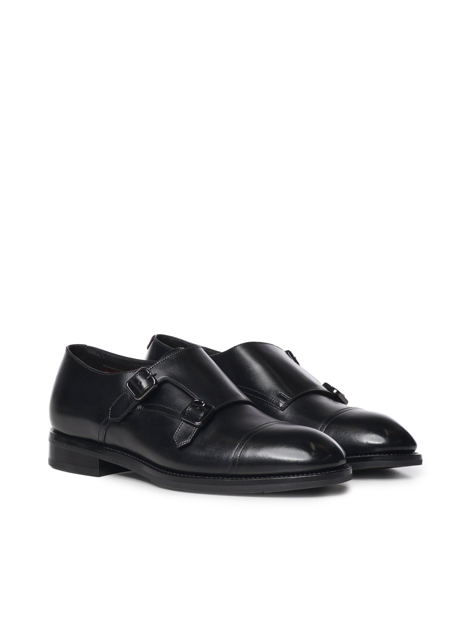 Mocassino con fibbia in pelle MCJS19402PI5H NTGN01 SANTONI 