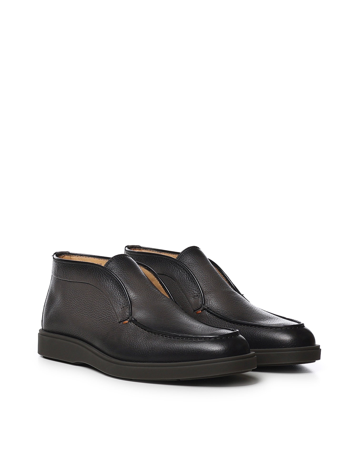 Stivaletto desert in pelle MGDT17823SMOK MPGG93 SANTONI 