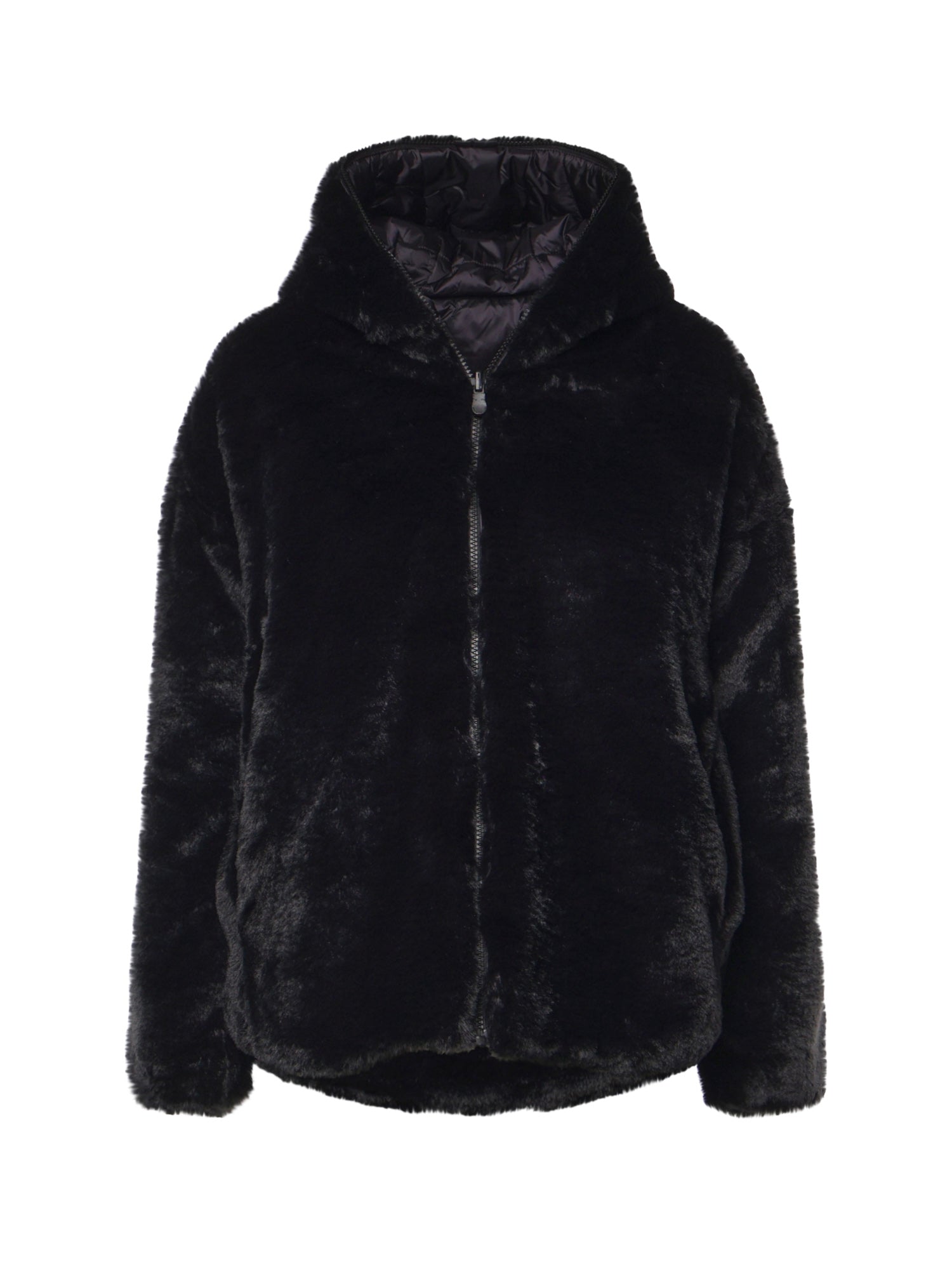 Giacca Davina reversibile in pelliccia sintetica D31153W FURY2310000 SAVE THE DUCK 