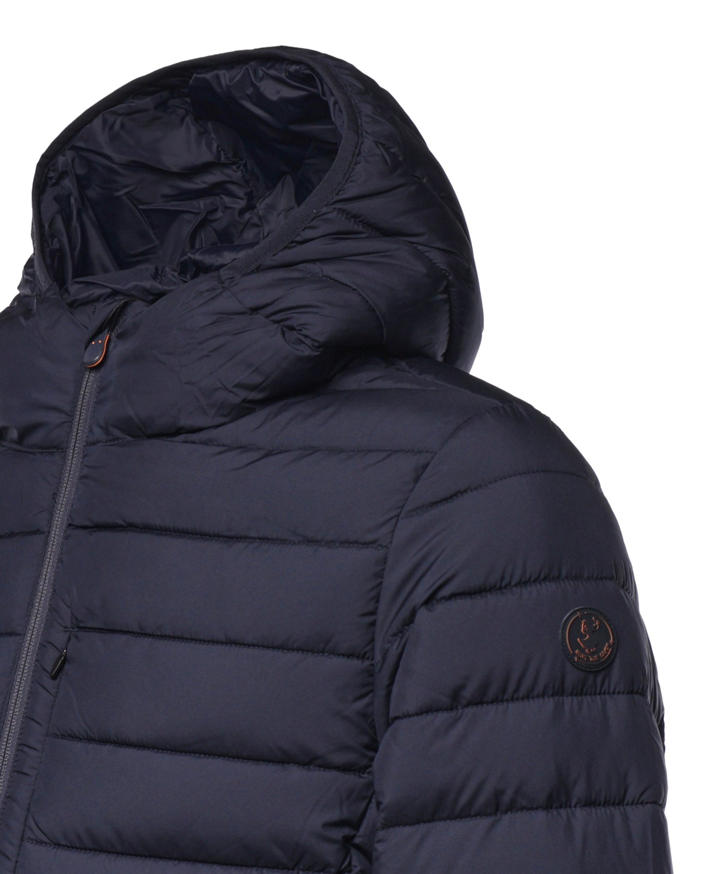 Piumino Juncus con logo<BR/> D31273M MIRO2190010 SAVE THE DUCK 