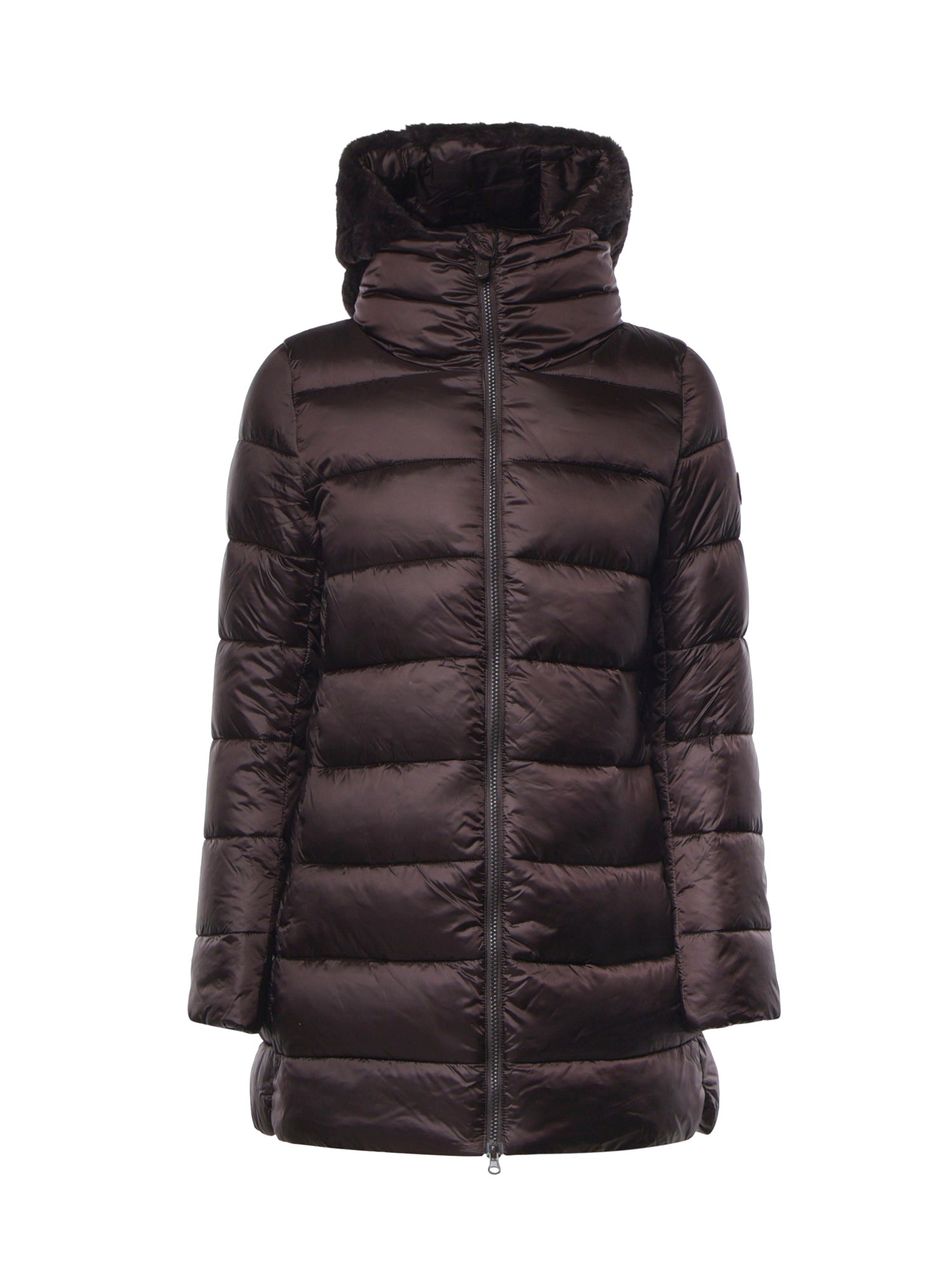 Cappotto Matilda con cappuccio D40280W JADE2140009 SAVE THE DUCK 