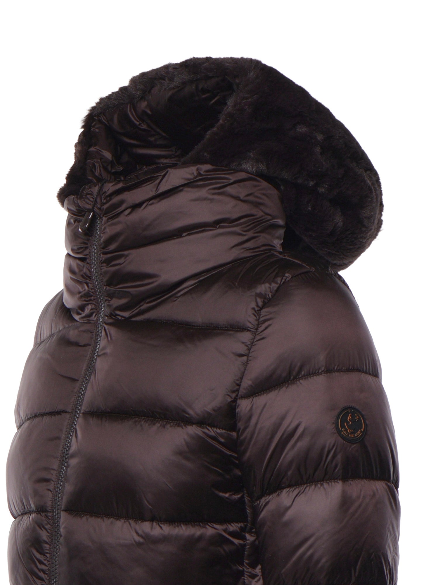 Cappotto Matilda con cappuccio D40280W JADE2140009 SAVE THE DUCK 