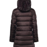 Cappotto Matilda con cappuccio D40280W JADE2140009 SAVE THE DUCK 