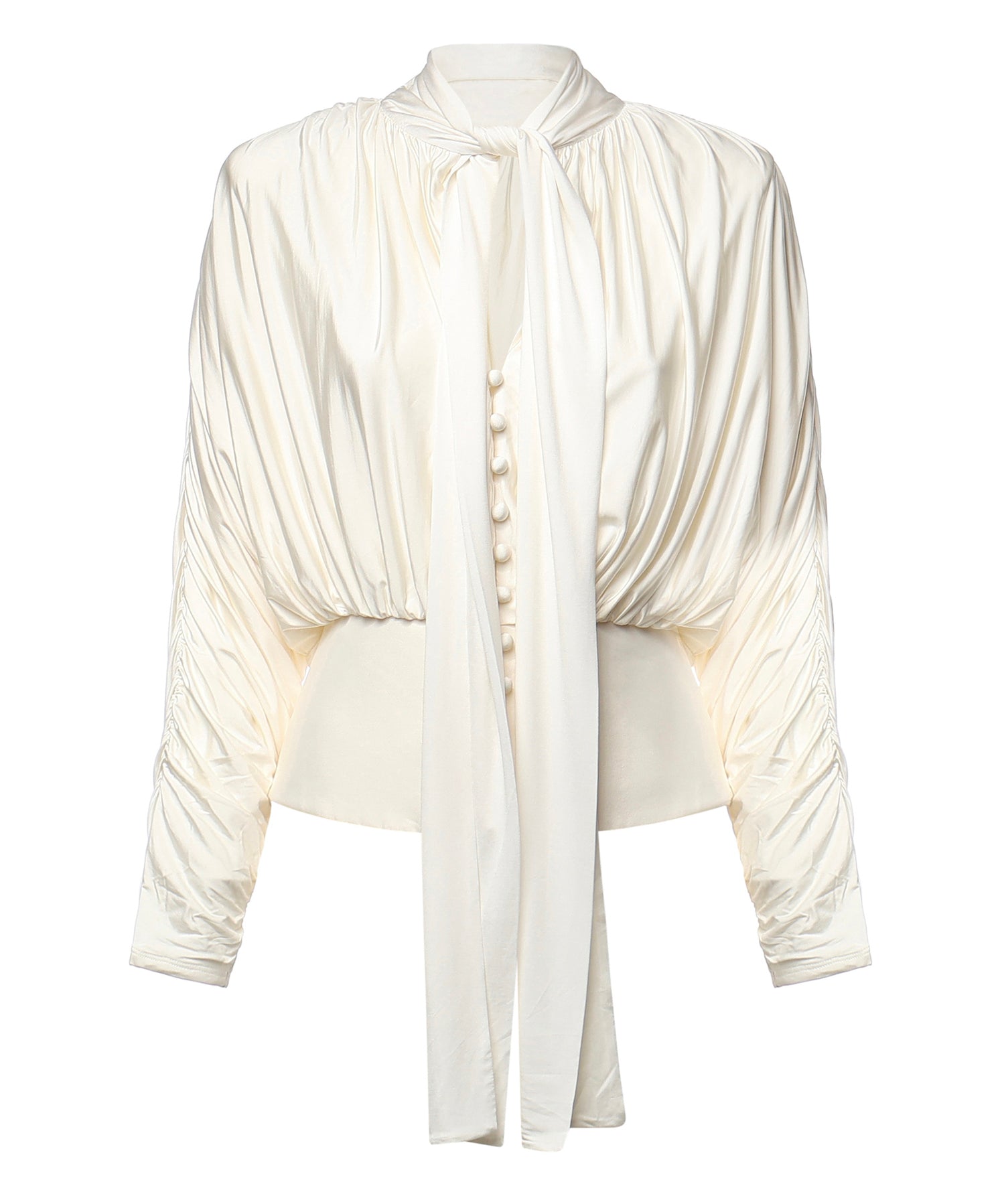Blusa in jersey AW26009TB C SELF-PORTRAIT 