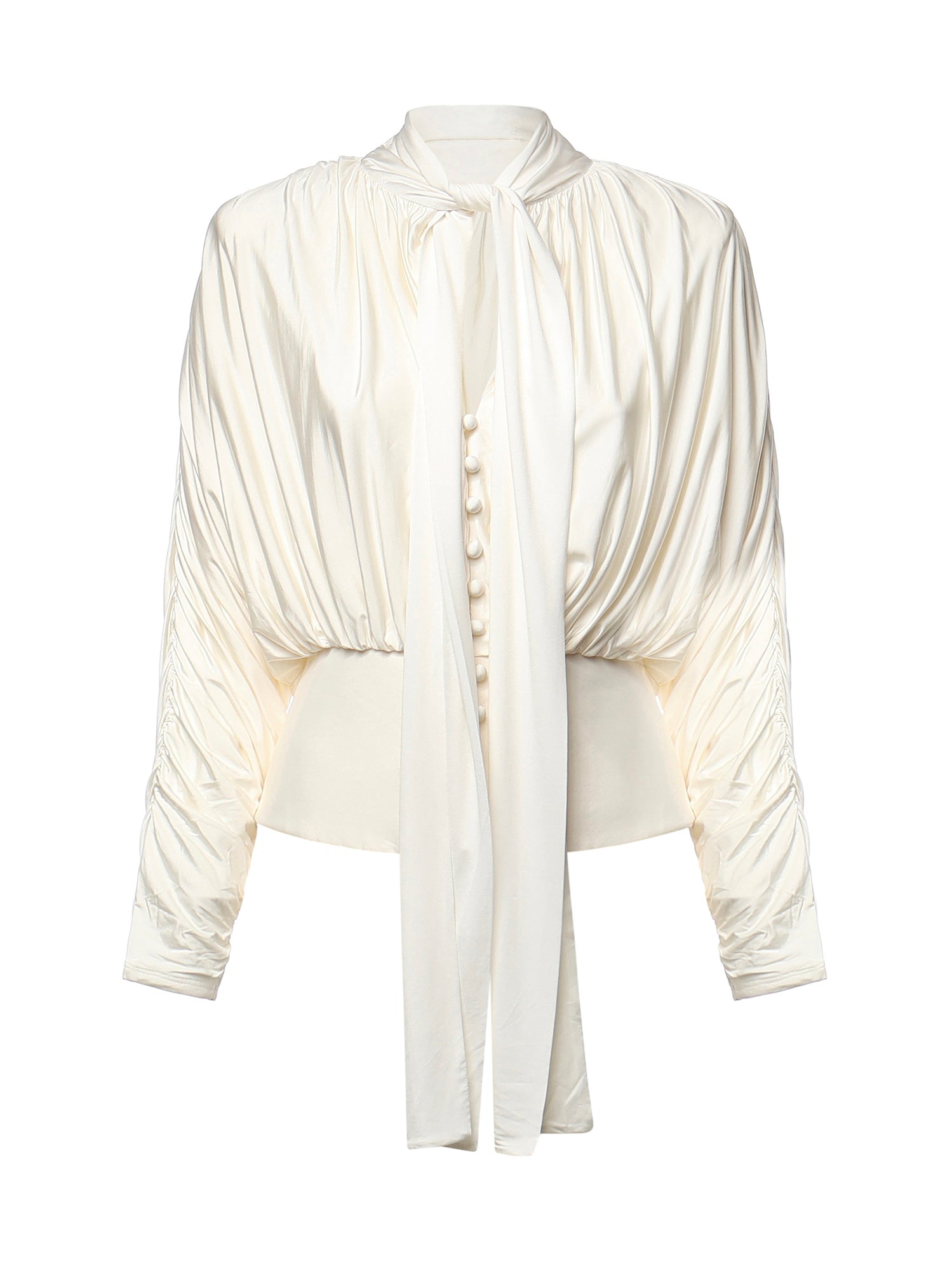 Blusa in jersey AW26009TB C SELF-PORTRAIT 