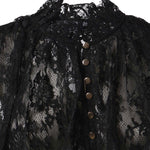 Camicia in pizzo AW26009TC B SELF-PORTRAIT 