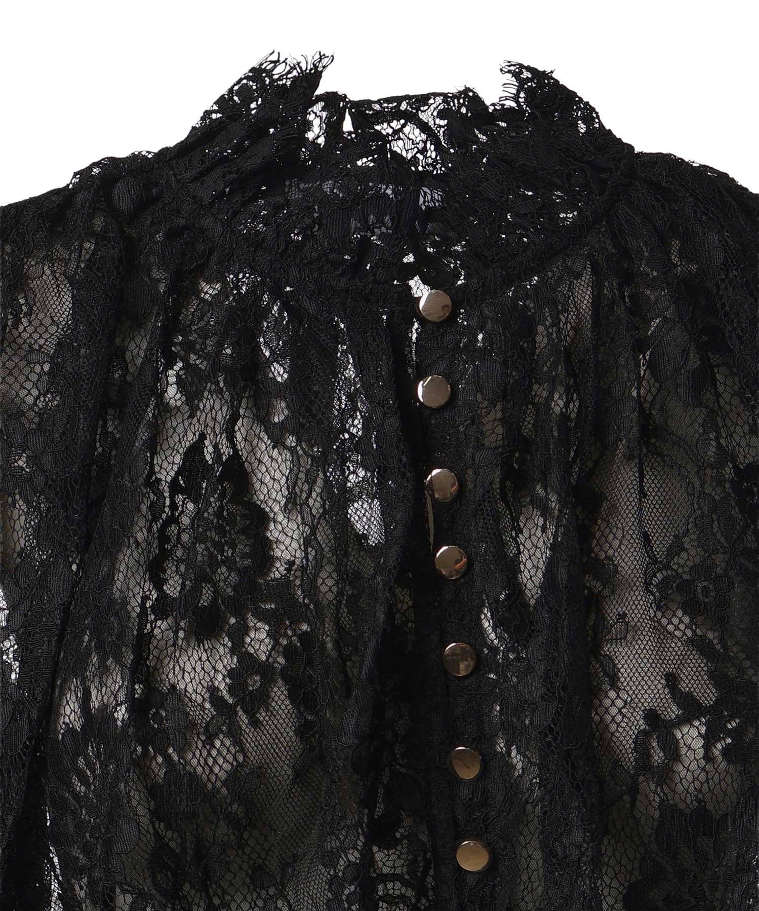 Camicia in pizzo AW26009TC B SELF-PORTRAIT 