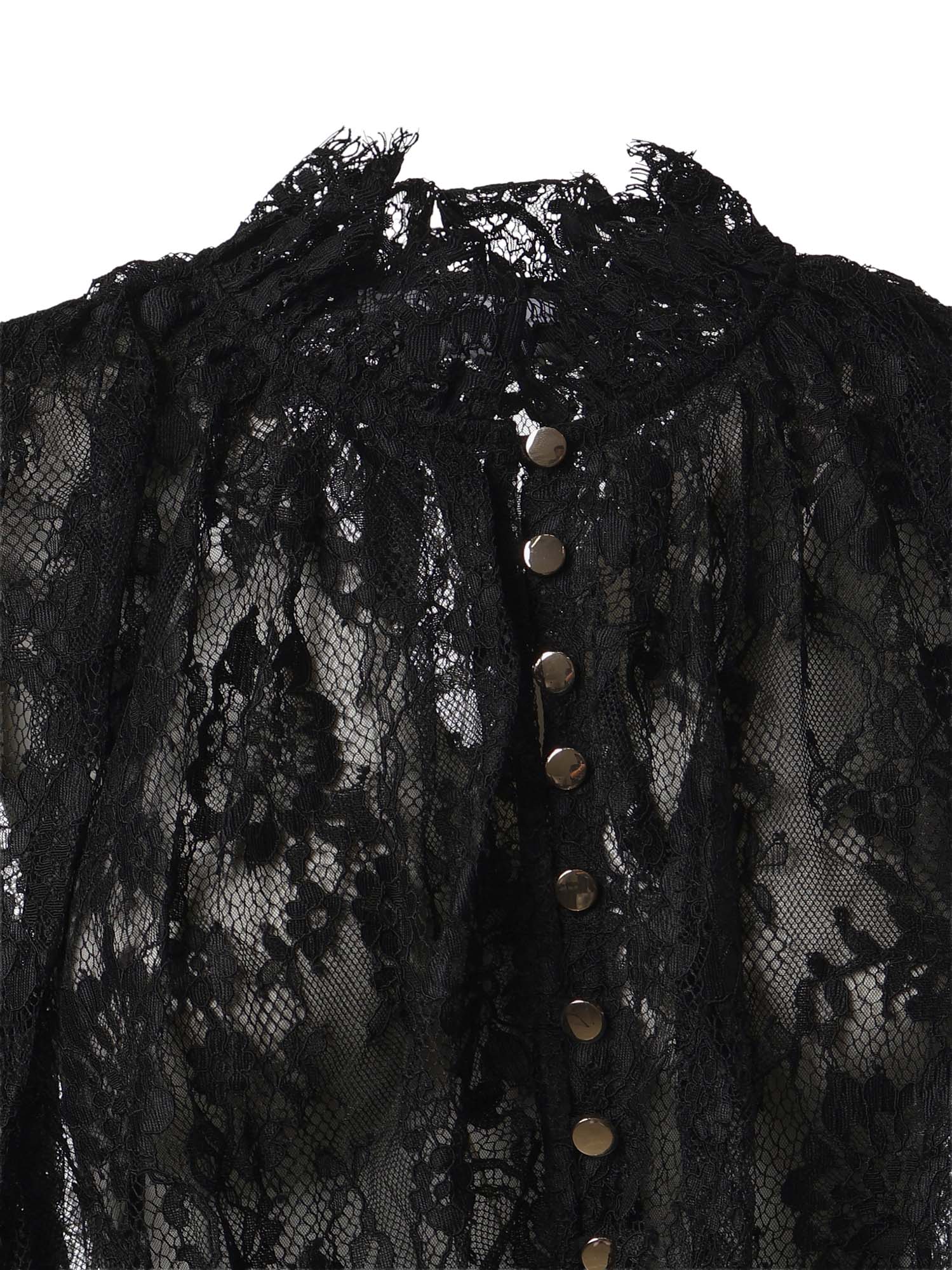 Camicia in pizzo AW26009TC B SELF-PORTRAIT 