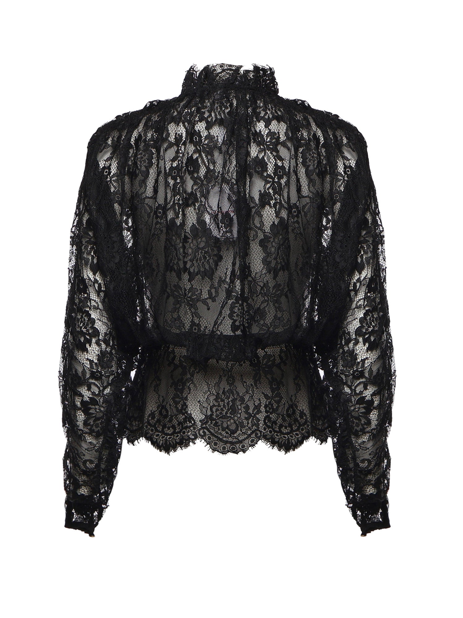 Camicia in pizzo AW26009TC B SELF-PORTRAIT 