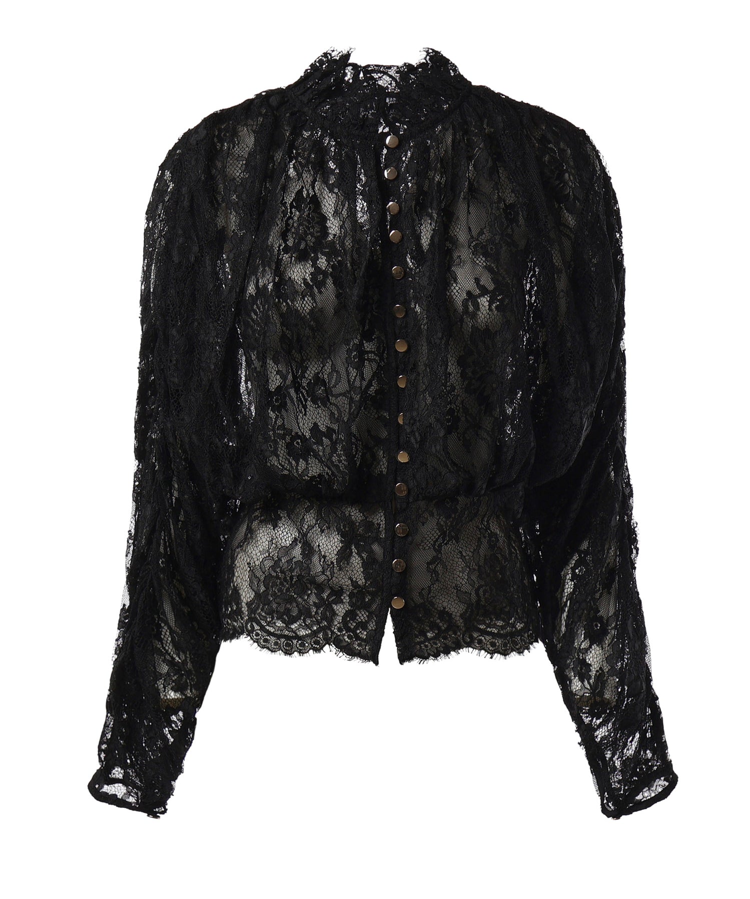 Camicia in pizzo AW26009TC B SELF-PORTRAIT 
