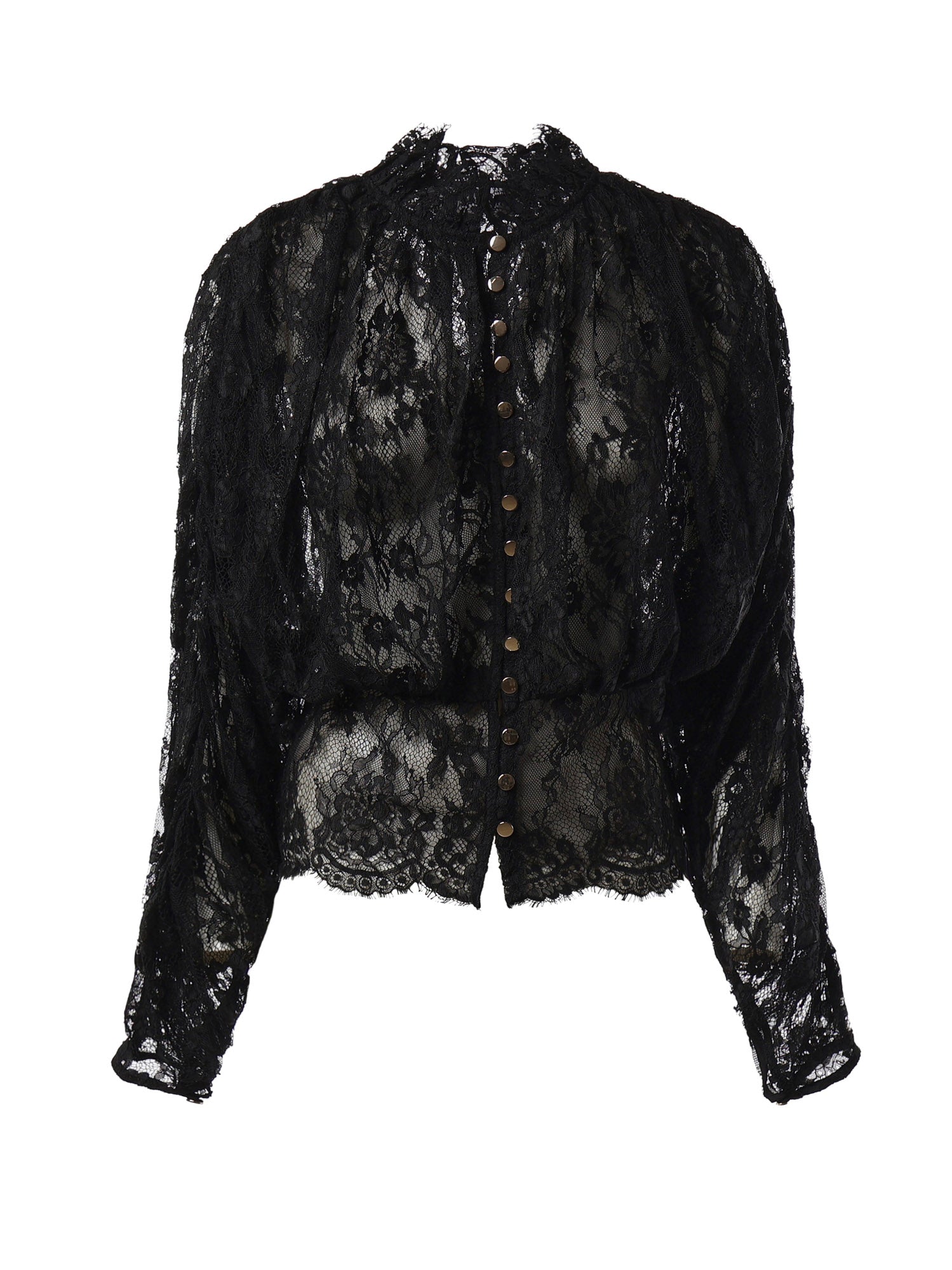 Camicia in pizzo AW26009TC B SELF-PORTRAIT 