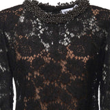Miniabito in pizzo AW26045S B SELF-PORTRAIT 