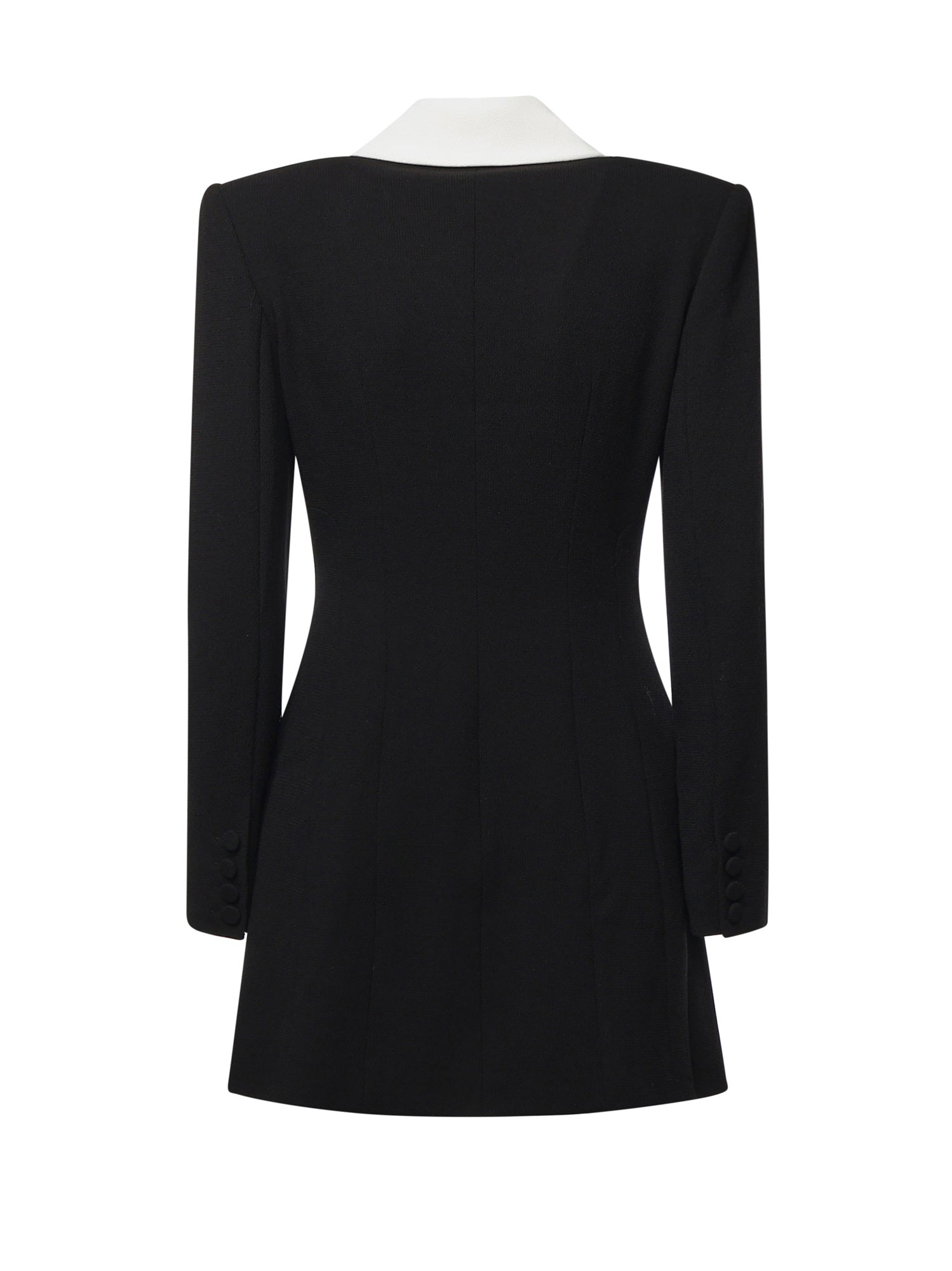 Miniabito blazer in lana AW26054S B SELF-PORTRAIT 