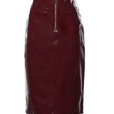 Gonna midi in similpelle AW26080MSK PU SELF-PORTRAIT 