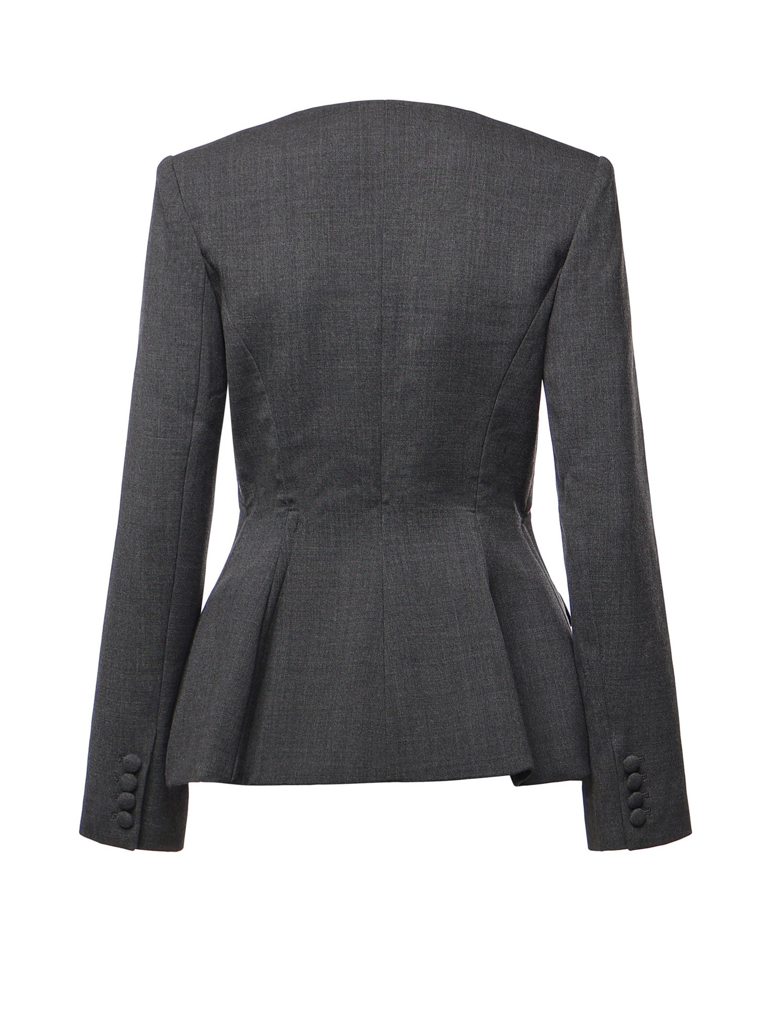 Blazer monopetto in misto lana AW26081J GR SELF-PORTRAIT 
