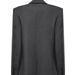 Blazer doppiopetto in misto lana AW26082J GR SELF-PORTRAIT 
