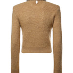 Pullover con perline AW26094T BR SELF-PORTRAIT 