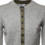 Cardigan in misto viscosa AW26108C GR SELF-PORTRAIT 