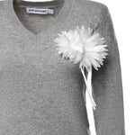 Maglione in misto lana AW26149TA GR SELF-PORTRAIT 