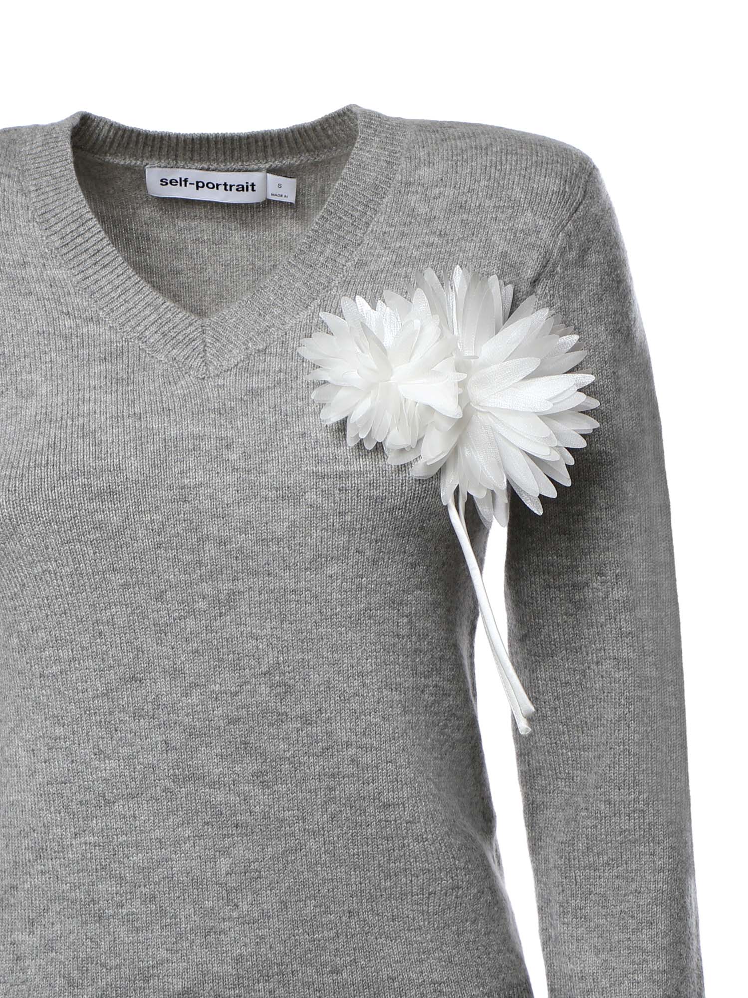 Maglione in misto lana AW26149TA GR SELF-PORTRAIT 