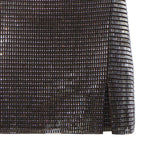 Abito corto con strass AW26165S GR SELF-PORTRAIT 