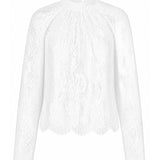 Blusa in pizzo PF26032TA W SELF-PORTRAIT 