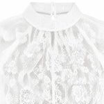 Blusa in pizzo PF26032TA W SELF-PORTRAIT 