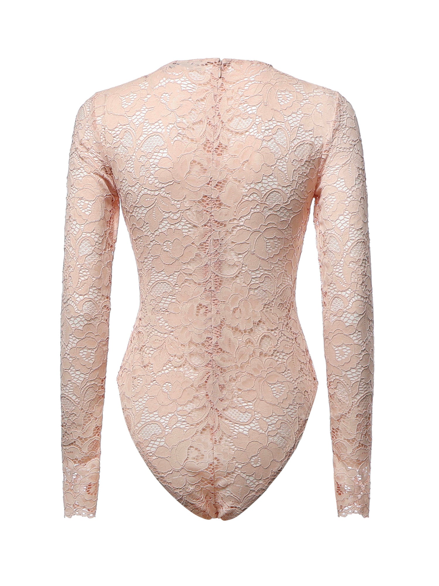 Body in pizzo floreale PF26138BS BG SELF-PORTRAIT 
