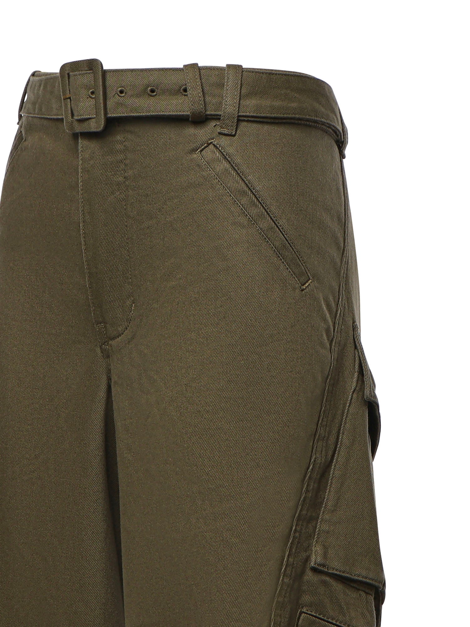 Jeans cargo in cotone PF26831PA G SELF-PORTRAIT 
