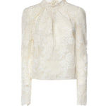 Top in pizzo con paillettes SC26052T C SELF-PORTRAIT 