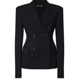 Blazer doppiopetto in lana stretch 2622046052600 004 SPORTMAX 