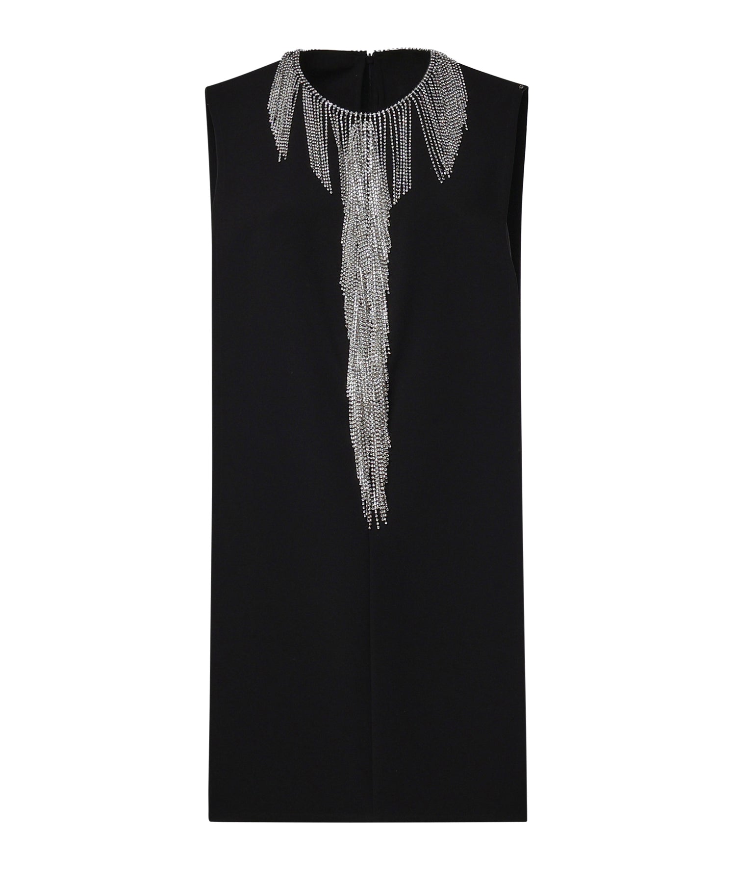 Mini abito smanicato in cady con strass 2622226081600 003 SPORTMAX 